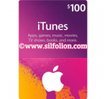 iTunes $100 Region US