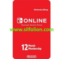 Nintendo Online Service 12 Bulan Membership