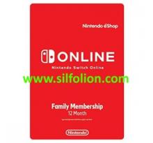 Nintendo Online Service 12 Bulan Membership – Family Membership