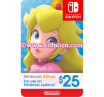 Nintendo eShop $25