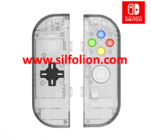 Nintendo Switch Joy Con Body Shell Replacement and D Pad – Clear