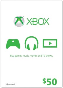 Xbox $50